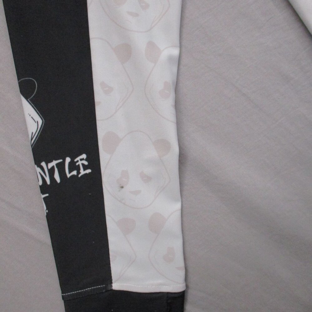 MMA Long Sleeve Panda Graphic Print Long Sleeve White Men Size | L - Picture 11 of 13